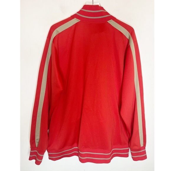 The Northface track jacket. Red with gold strip. Size XXL - Picture 2 of 6